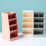 Divided Plastic Stationery Holder With Widened 6 Compartment for sale