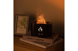 China HOMEFISH 230ML Aromatherapy Ultrasonic Flame Aroma Diffuser With Warm Light supplier