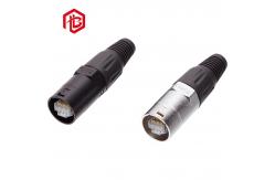 China PVC / Rubber 36V RJ45 Waterproof Connector 1.5A Ethernet Bulkhead Connector supplier