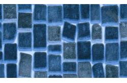 China 3D Texture Design 18x33 Pool Liner 25m Mosaic Light Blue Pool Liner supplier
