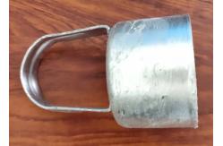 China Post Hot Dipped Galvanized 60mm Chain Link Fence Loop Cap supplier