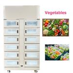 Farm Selling Fresh Vegetables Cooling Locker Vending Machines For Business for sale