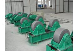 China Bolt Adjustable Pipe Welding Rotator with Steel Wheel For Vessels / Pipe supplier