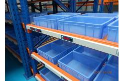 China Plastic Roller Carton Flow Rack Roller Sliding Shelves For Warehouse Storage supplier