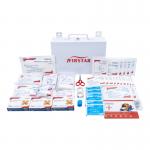 Emergency Wall Mounted First Aid Kit Box Metal Case For 10 Person for sale