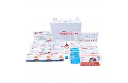 China Emergency Wall Mounted First Aid Kit Box Metal Case For 10 Person supplier