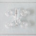 OEM Customized Injection Molding Service For Transprent PC Automotive Logo for sale
