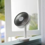 6 Inch Rechargeable Air Circulation Fan USB 4000mAh Mini Electric Fan for sale