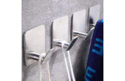 China Convenient and Durable Adhesive Hooks for Bathroom Kitchen and Bedroom supplier