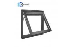 China Home Office Vertical Aluminium Swing Window Customized Size supplier