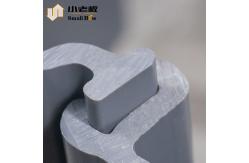 China Customization 11mm Pvc Sheet Pile Plastic Profile Upvc Vinyl z shaped plastic piling supplier