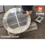 ASTM A182 F304 F316L Tubesheet For Heat Exchanger PT Avaiable