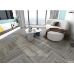 610mmx128mm Herringbone SPC Flooring Real Wood Grain Texture for sale