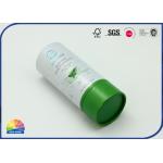 Essential Oil Bottle Packaging Silver Paper Tube With EVA Foam for sale