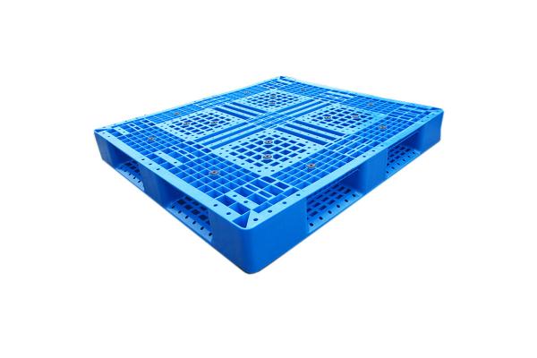 Logistics HEPP Rackable Plastic Pallets Two Way Entry Reversible Pallet