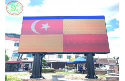 China HD outdoor P10 Led Billboard LED display average consume 700 W/M² supplier