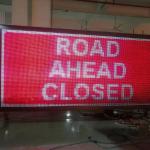 DIP P10 Motorway VMS Signs Long Lifespan Safety Message Board for sale
