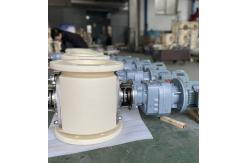 China Nylon Sanitary Rotary Airlock Feeder Dust Collector For Lithium Batteries supplier