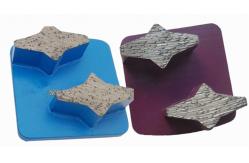 China Redi Lock Quick Change Grinder Plate Diamond Floor Pads Abrasive Grinding Tools supplier