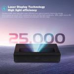 Ultra Short Throw Meeting Portable Powerpoint Projector DLP 4K 6000 Lumen for sale