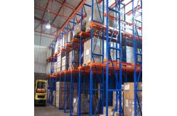 China Cold Rolled Steel Q235B Drive In Pallet Racking System Heavy Duty supplier