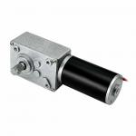 Faradyi Custom 12v 24v High Torque Electric Motor With Worm Gearbox For Home Application for sale