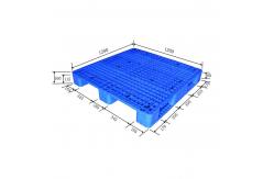 China OEM Blue Plastic Pallet 1100x1100 Pallets Made From Recycled Plastic supplier