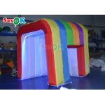 Inflatable Led Light 360 Photo Booth Enclosure Backdrop For Advertising