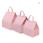 Non - Woven Triangle Cake Insulation Bag  4 / 6 / 8  Inch Aluminum Foil Seafood Cooler Bag for sale