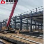 Environmental Protection Galvanized Metal Material Steel Structure Workshop for sale
