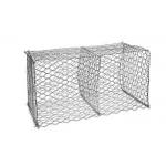 Galfan Rustproof Hexagon 7X9cm Galvanized Gabion Basket For Seawall Protection for sale