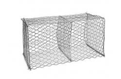 China 4mm Anti Rust Galvanized Gabion Baskets 8x10cm Heavy Duty supplier