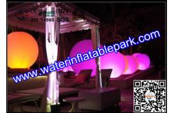 China RGB LED Inflatable Decoration Glow Balloon , LED Inflatable Balloon supplier
