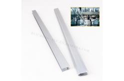 China Silver Anodized Aluminum U Channel Suitcase Profiles 4 - 6m Customized Length supplier