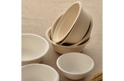 China Pulp Compostable Salad Bowl 350ml 400ml 460ml 500ml 680ml supplier