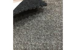 China Customization White Polyester Tweed Wool Fabric 57 inch Double Sided supplier