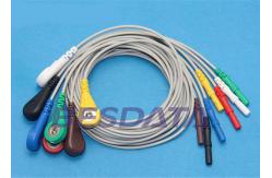 China Safety ECG Cables And Leadwires For  / Datascope / Spacelab supplier