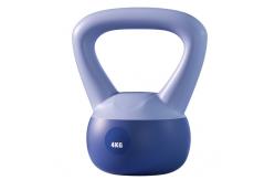 China Colorful Iron Sand Filled PVC Soft Kettlebell Customized supplier