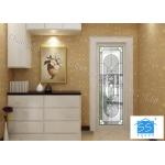 Insulated Glass Panel For Doors , Agon Filled Privacy Oval Entry Door Glass Inserts for sale