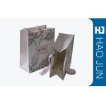 Recycled Cardboard Shopping Bags With Handle , Kraft / Coating Paper