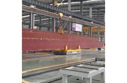 China Flat Table Powered Industrial Rail Cart supplier