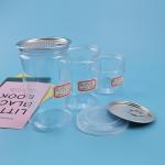 PET Pop Top 23G CBD Herbs 280ml Plastic Canister With Lid