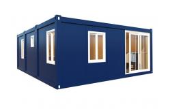 China Tiny Portable Flat Pack Container House Steel Frame 20ft Container House supplier