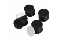 China Magnet Removable Ferrous Nano Gel Pads Round Shape DIY Self Adhesive supplier