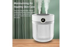 China Large Capacity 2L Humidity Display Dual Spray USB Silent Household Humidifier supplier