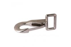 China Sliver Heavy Duty Spring Snap Hook Zinc Alloy supplier