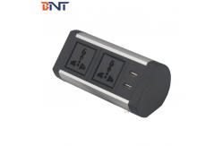 China 240VAC Clamping Table Mounted Desktop Power Socket supplier