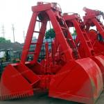 Grain Mechanical Grab Bucket Steel Clamshell 5 Cubic Meter for sale