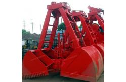 China Grain Mechanical Grab Bucket Steel Clamshell 5 Cubic Meter supplier