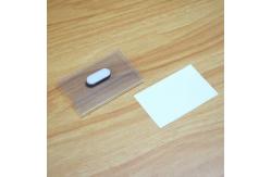 China Magnetic Transparent Plastic Security ID Card Holders For Office ODM supplier